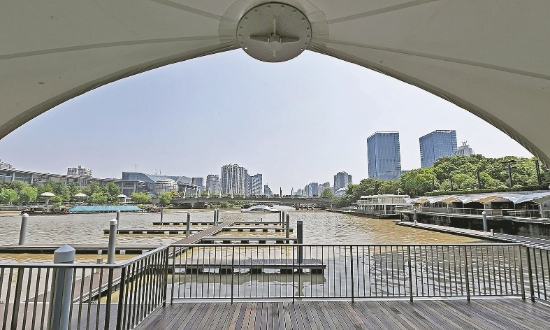 杭州武林门码头焕新亮相